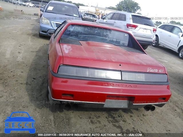 1985 PONTIAC FIERO GT 1G2PG3798FP217462 зображення 7