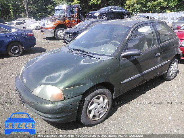 2000 CHEVROLET METRO LSI 2C1MR2227Y6731820 зображення 1