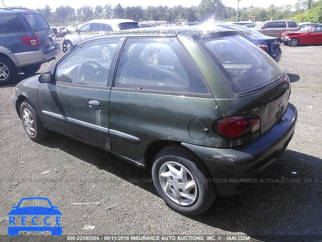 2000 CHEVROLET METRO LSI 2C1MR2227Y6731820 зображення 2