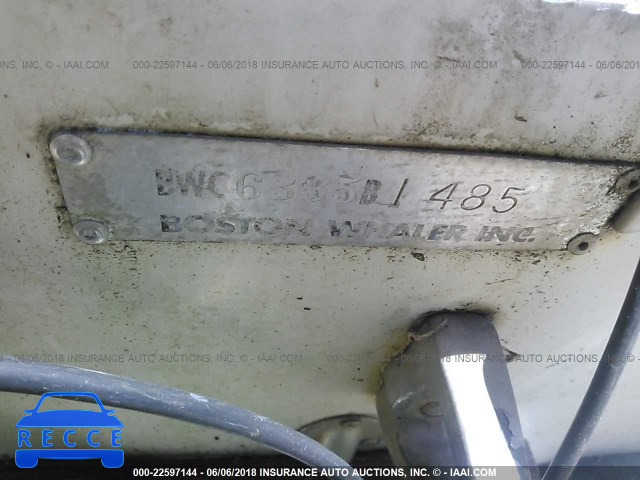 1985 BOSTON WHALER OUTRAGE 18 BWC6335B1485 зображення 8