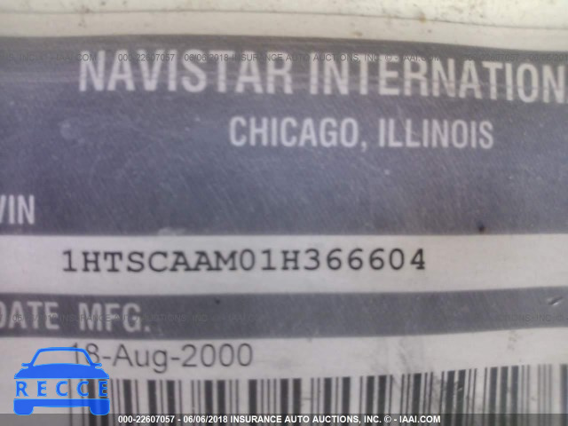 2001 INTERNATIONAL 4000 4700 1HTSCAAM01H366604 image 9