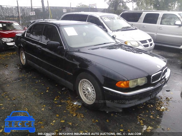1999 BMW 740 I AUTOMATICATIC WBAGG8330XDN75309 image 0