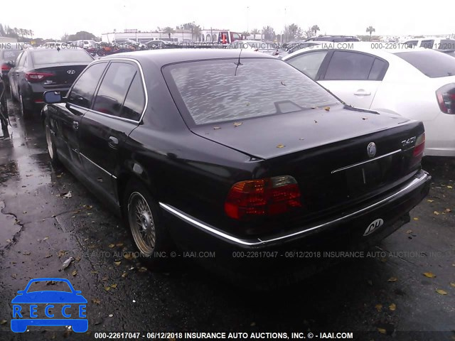1999 BMW 740 I AUTOMATICATIC WBAGG8330XDN75309 Bild 2