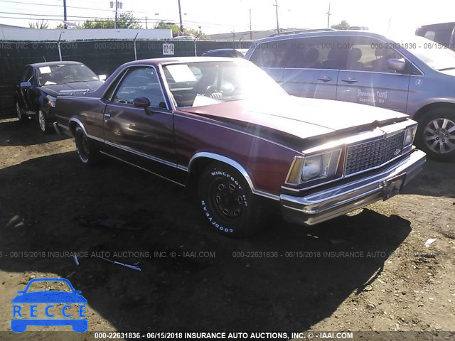 1978 CHEVROLET EL CAMINO 1W80U8D431262 image 0