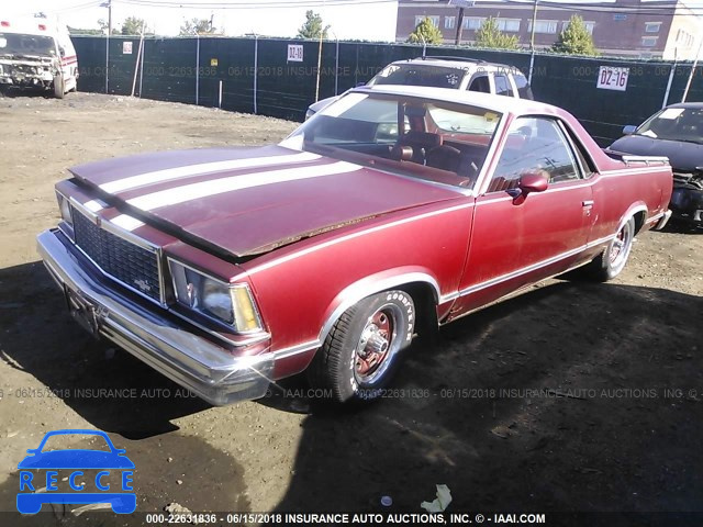 1978 CHEVROLET EL CAMINO 1W80U8D431262 image 1