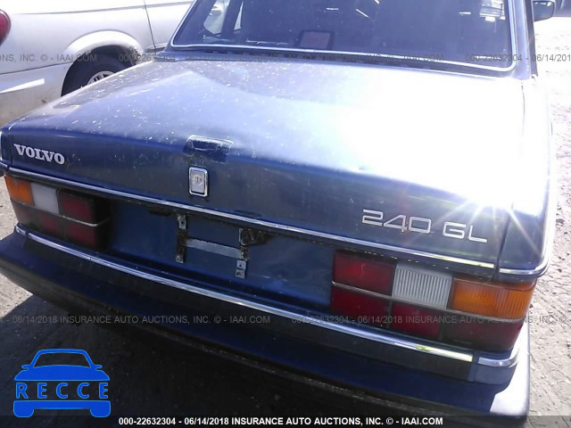 1989 VOLVO 244 DL/GL YV1AX8841K1355191 image 5
