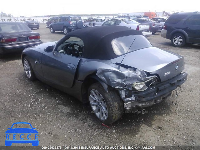 2008 BMW Z4 3.0SI 4USBU535X8LX04681 image 2