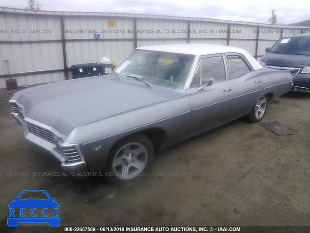 1967 CHEVROLET BISCAYNE 156697J225085 зображення 1