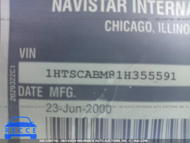 2001 INTERNATIONAL 4000 1HTSCABM81H355591 image 8