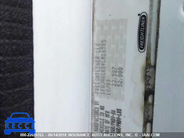 2004 FREIGHTLINER COLUMBIA COLUMBIA 1FUJA6CK84LM16585 image 9