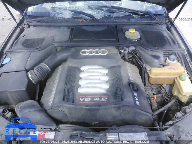 2001 AUDI S8 QUATTRO WAUGU54D21N008745 image 9