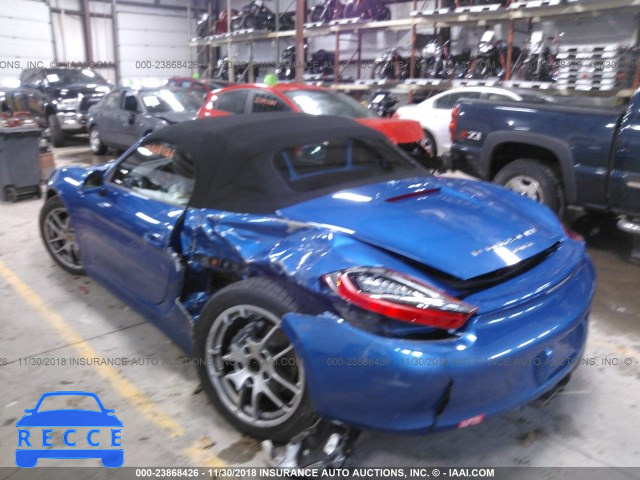 2015 PORSCHE BOXSTER WP0CA2A89FK110343 image 2