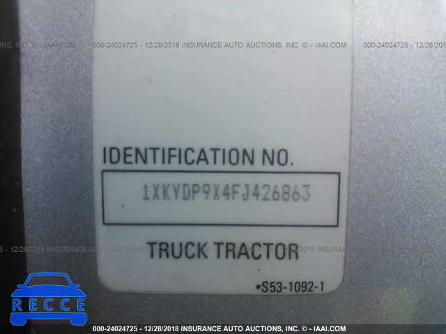 2015 KENWORTH T680 T680 1XKYDP9X4FJ426863 image 8