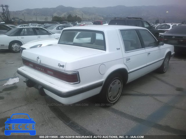 1989 DODGE DYNASTY 1B3BC4638KD601677 image 3