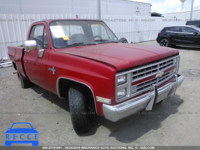 1986 CHEVROLET K10 2GCEK14HXG1159774 image 0