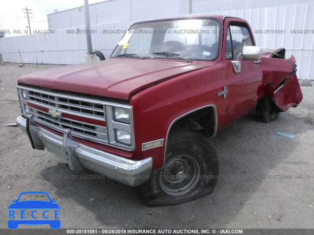 1986 CHEVROLET K10 2GCEK14HXG1159774 Bild 1