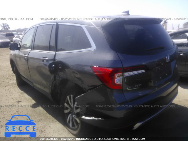 2019 HONDA PILOT EXL 5FNYF6H59KB026296 image 2