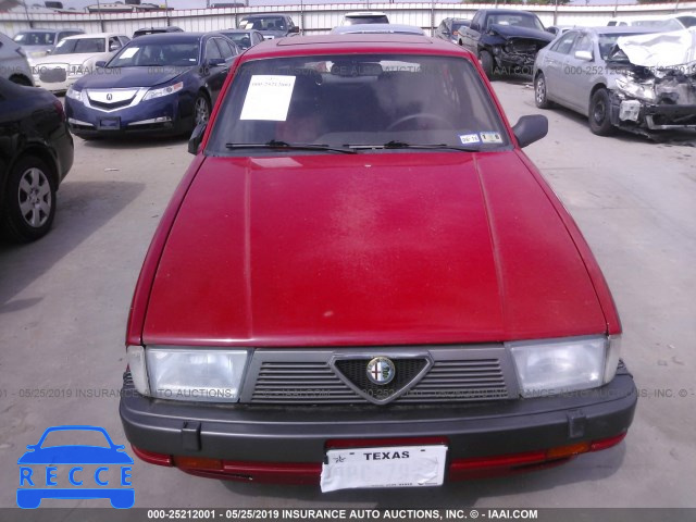 1987 ALFA ROMEO MILANO GREEN ZARDA1246H1050112 зображення 5