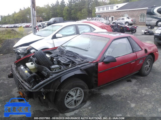 1984 PONTIAC FIERO SE 1G2AF37R2EP281598 image 1