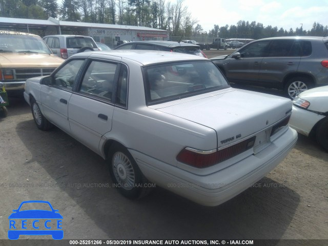 1992 MERCURY TOPAZ GS 2MEPM36X3NB639115 image 2