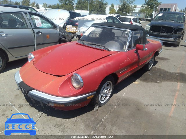 1986 ALFA ROMEO VELOCE 2000 SPIDER ZARBA5413G1038273 зображення 1