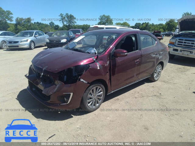 2019 MITSUBISHI MIRAGE G4 SE ML32F4FJ2KHF11573 зображення 1