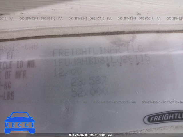 2001 FREIGHTLINER CONVENTIONAL FLD120 1FUJAHBD81LJ26115 image 7