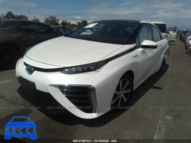 2018 TOYOTA MIRAI JTDBVRBDXJA004969 зображення 1