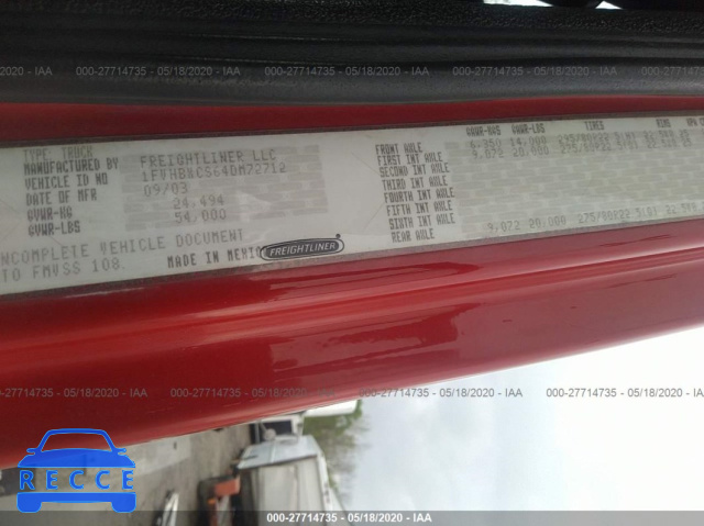 2004 FREIGHTLINER FL80 1FVHBXCS64DM72712 image 8