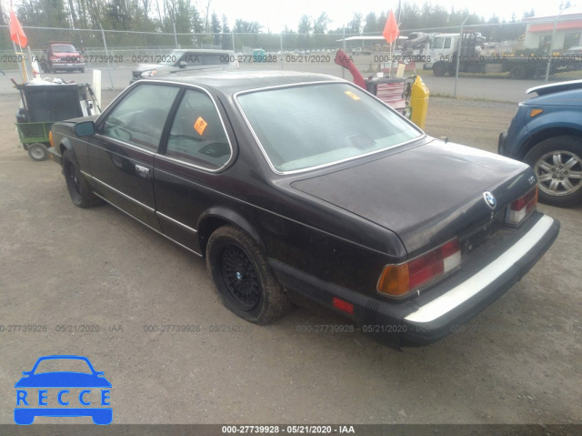 1987 BMW 635 CSI AUTOMATICATIC/L6 WBAEC8406H0614937 image 2