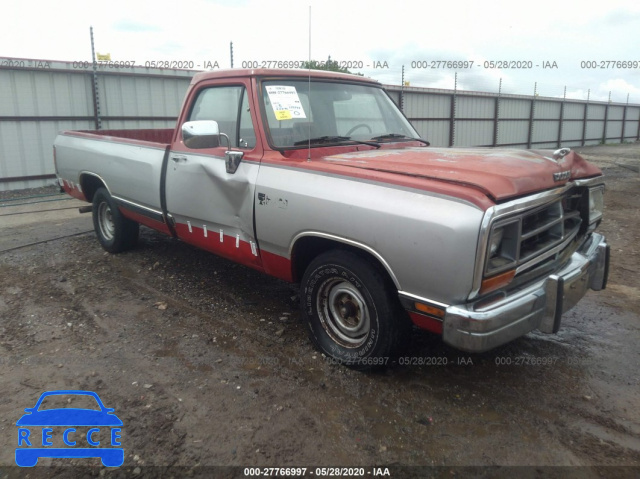 1990 DODGE D-SERIES D150 1B7GE16Y4LS752585 зображення 0