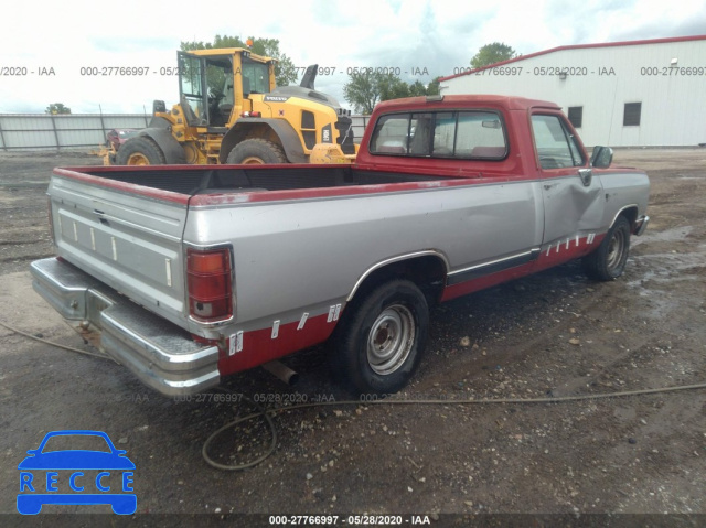 1990 DODGE D-SERIES D150 1B7GE16Y4LS752585 зображення 3