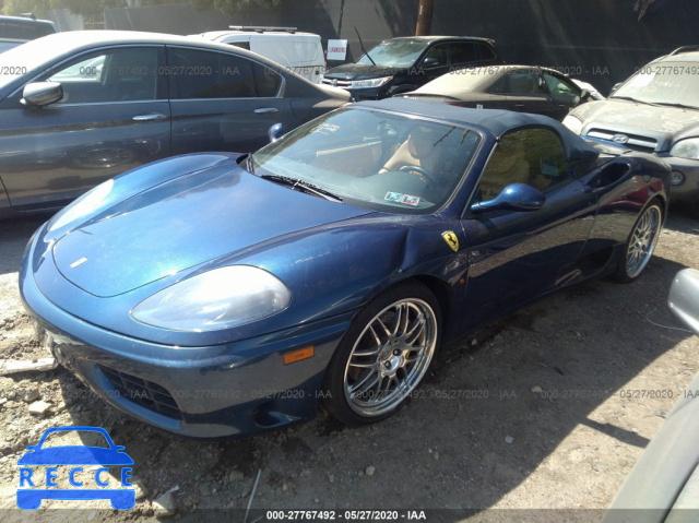 2003 FERRARI 360 SPIDER/SPIDER F1 ZFFYT53A330132896 image 1