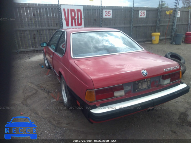 1986 BMW 635 CSI WBAEC7400G0606812 зображення 1
