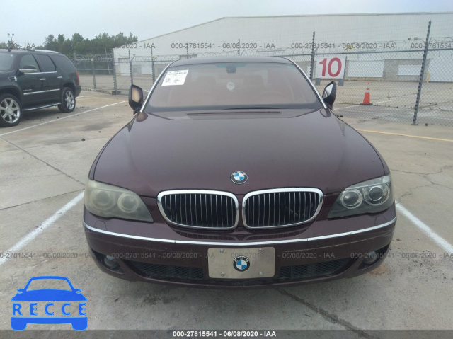 2007 BMW 750 WBAHN83527DT75415 image 5
