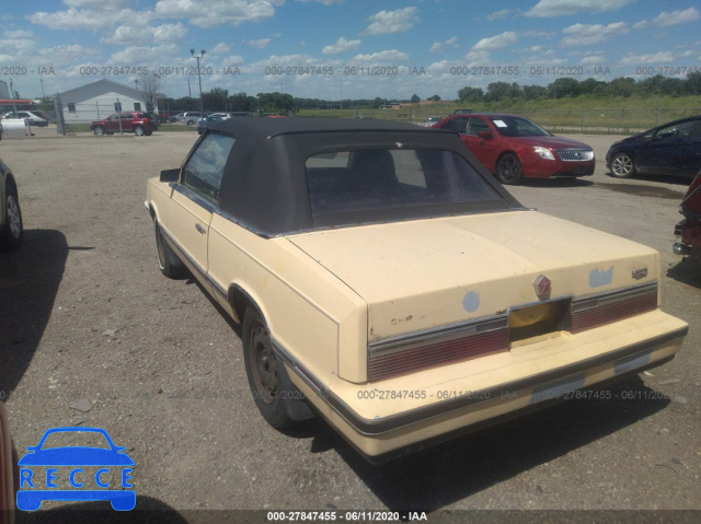 1983 CHRYSLER LEBARON 1C3BC55C5DG178603 image 1