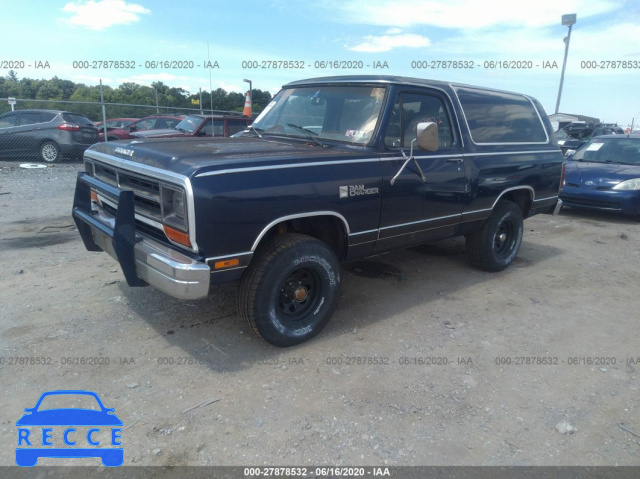 1987 DODGE RAMCHARGER AW-100 WVWRL61J54W003083 зображення 1