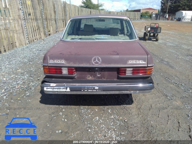 1981 MERCEDES-BENZ 240 D JM3ER29L170164234 Bild 5