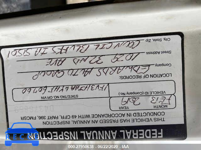 2000 FREIGHTLINER MEDIUM CONVENTIONAL FL70 1FTPW14544KC06294 image 9