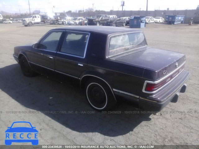 1989 DODGE DYNASTY  1B3BC4632KD586660 image 2