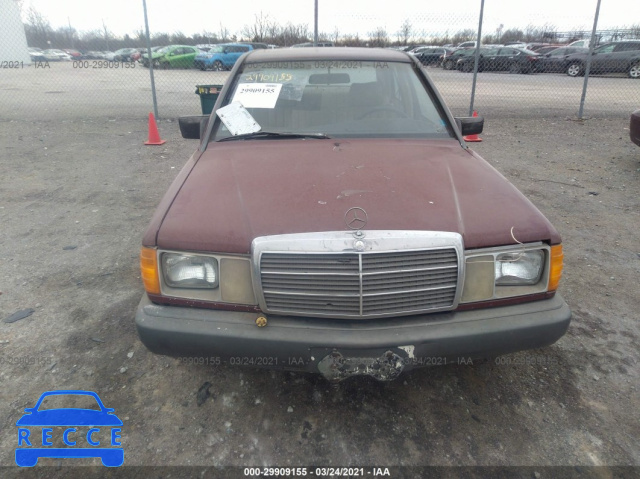 1984 MERCEDES-BENZ 190 D 2.2 WDBDB22A8EA044969 image 5