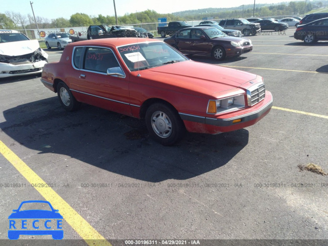 1986 MERCURY COUGAR  1MEBP92F1GH683749 Bild 0