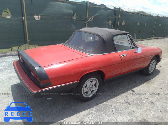 1985 ALFA ROMEO VELOCE 2000 SPIDER ZARBA5416F1023068 image 3