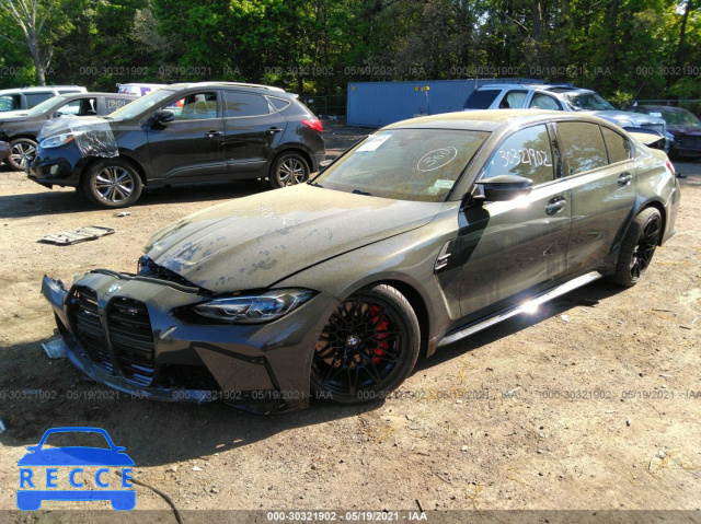 2021 BMW M3  WBS53AY01MFL02237 image 1