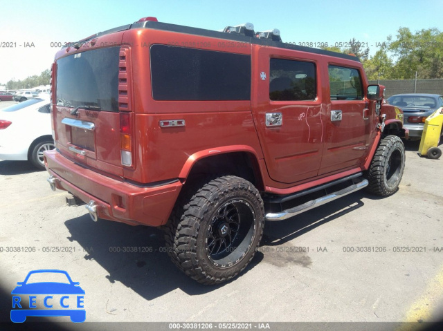 2004 HUMMER H2  5GRGN23U14H101628 зображення 3