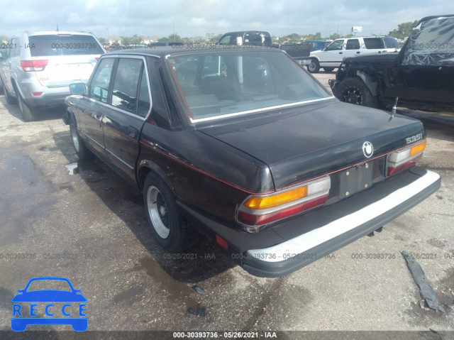 1985 BMW 535 I WBADC7405F0650170 image 2