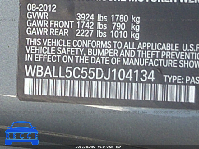2013 BMW Z4 SDRIVE28I WBALL5C55DJ104134 image 8