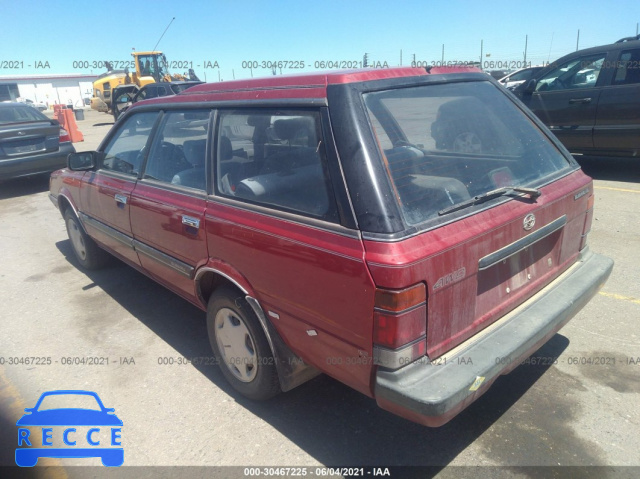 1989 SUBARU GL 4WD JF2AK53B6KF005116 image 2