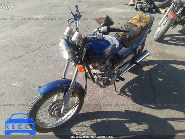 1992 HONDA CB250  JH2MC2400NK100830 image 1