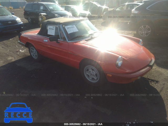 1985 ALFA ROMEO VELOCE 2000 SPIDER ZARBA5415F1021828 зображення 0